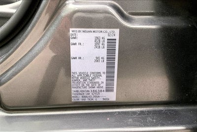 2024 Nissan Altima 2.5 SV