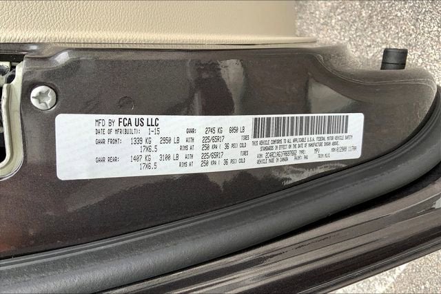 2015 Chrysler Town & Country LX