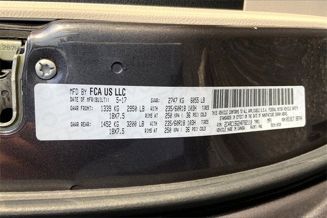 2017 Chrysler Pacifica Touring Plus