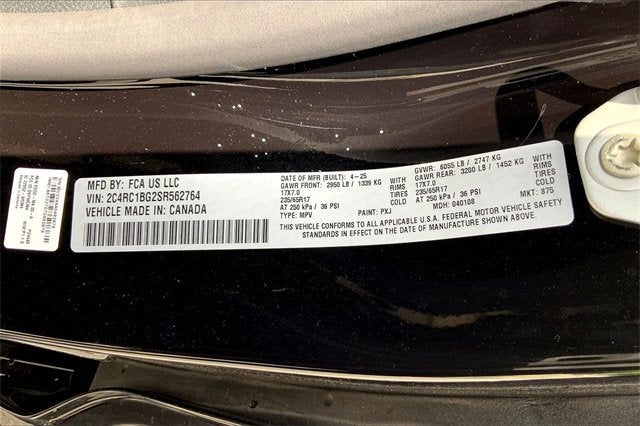 2025 Chrysler Pacifica Select