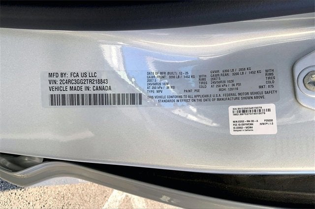 2026 Chrysler Pacifica Limited