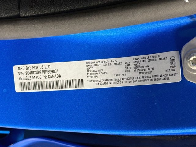 2027 Chrysler Pacifica Limited