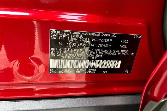 2020 Toyota RAV4 LE