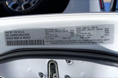 2024 RAM 2500 Laramie