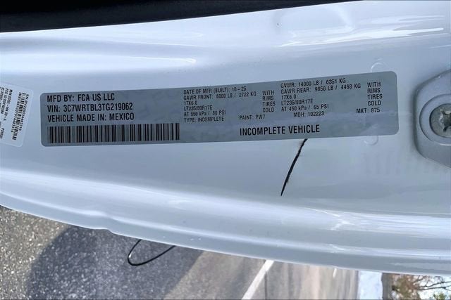 2026 RAM 3500 Chassis Cab Tradesman