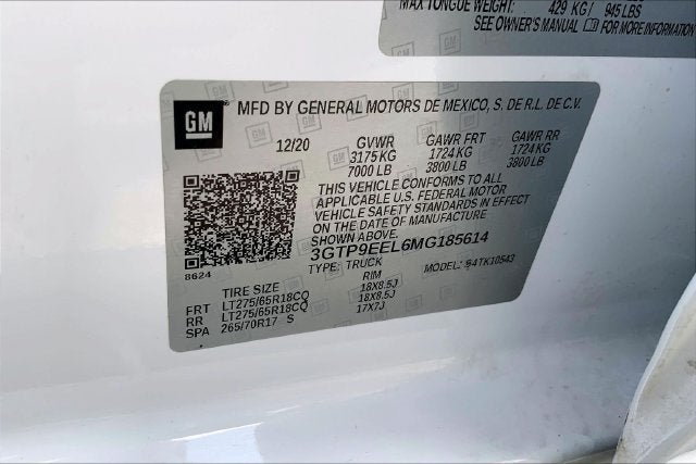 2021 GMC Sierra 1500 AT4