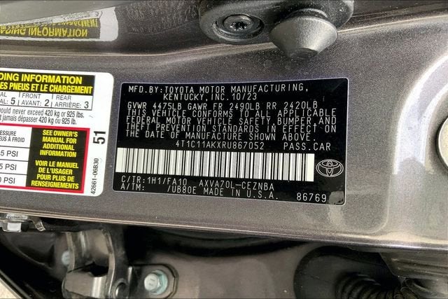 2024 Toyota Camry LE