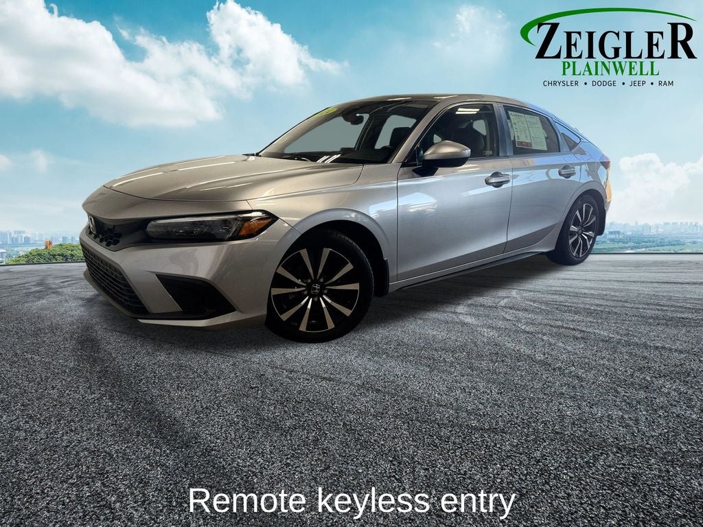 2024 Honda Civic EX-L Power moonroof