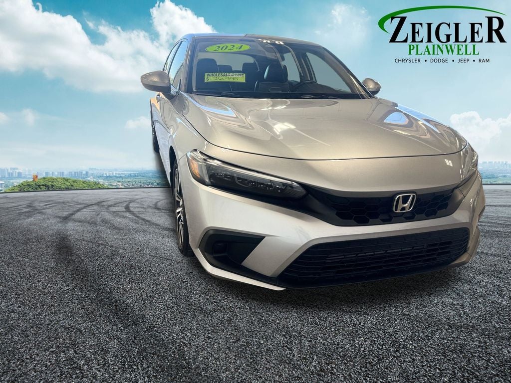 2024 Honda Civic EX-L Power moonroof