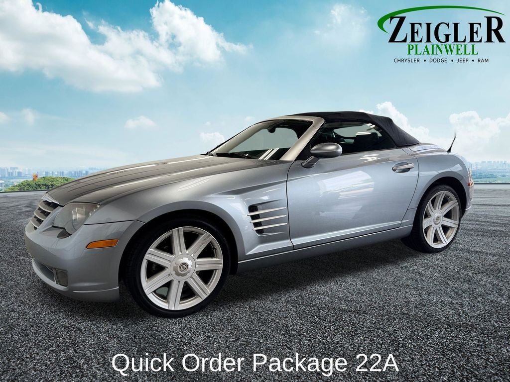 Used 2006 Chrysler Crossfire Limited with VIN 1C3AN65L56X068326 for sale in Plainwell, MI