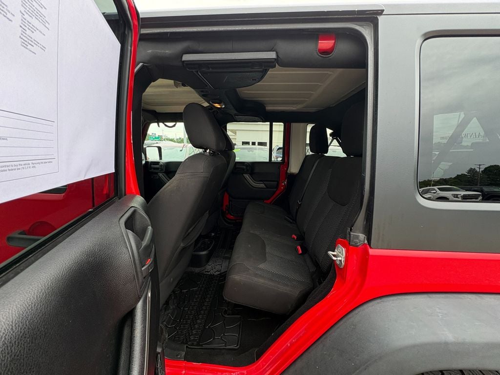 2016 Jeep Wrangler Unlimited Sport Black Bear Package