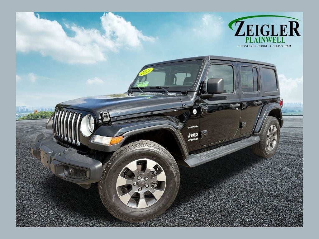 2021 Jeep Wrangler Unlimited Sahara GPS Navigation