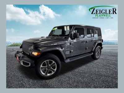 2021 Jeep Wrangler Unlimited Sahara GPS Navigation