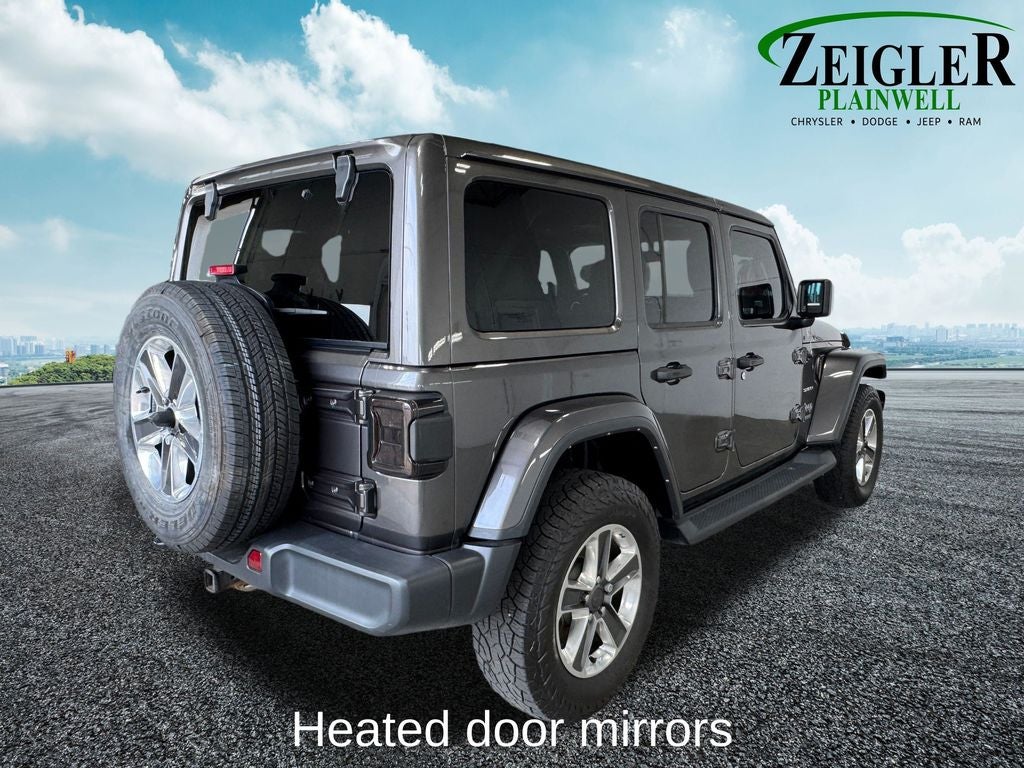 2021 Jeep Wrangler Unlimited Sahara GPS Navigation