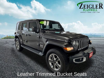 2021 Jeep Wrangler Unlimited Sahara GPS Navigation
