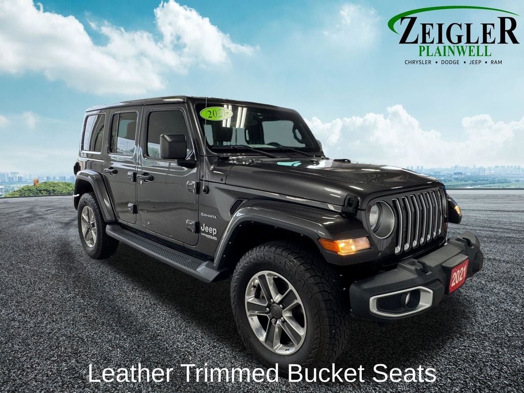 2021 Jeep Wrangler Unlimited Sahara GPS Navigation