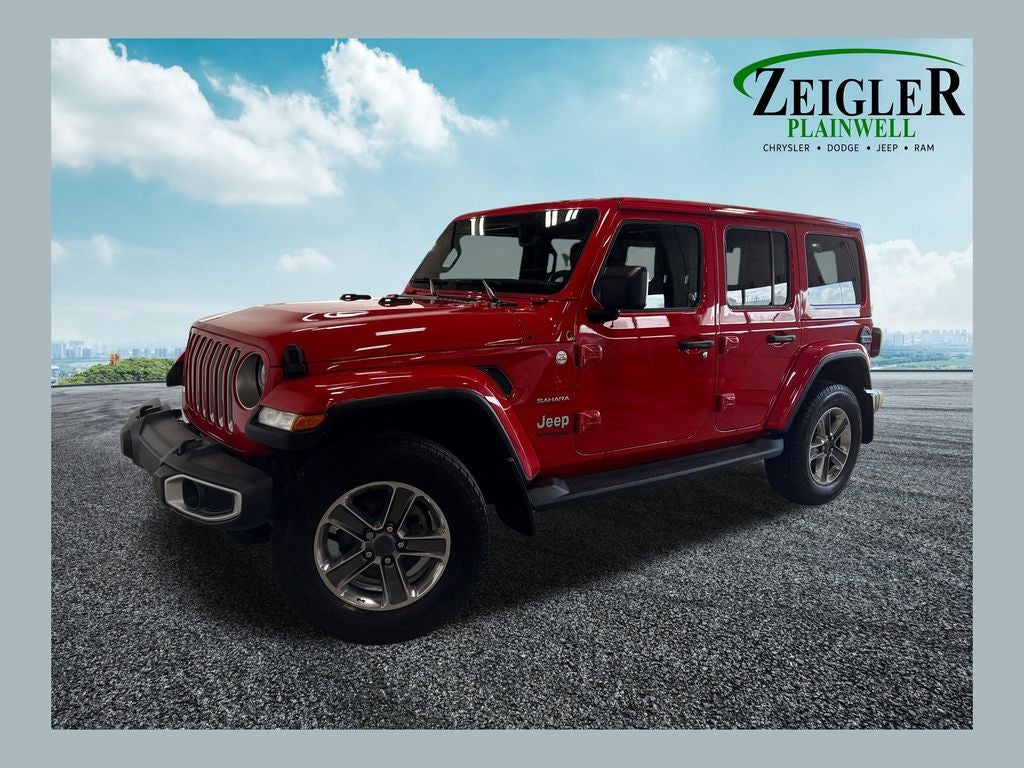 2021 Jeep Wrangler Unlimited Sahara GPS Navigation