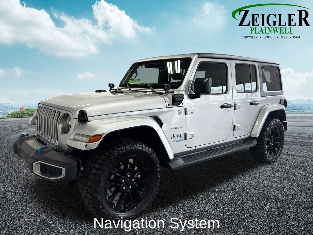 2022 Jeep Wrangler Unlimited Sahara 4xe Navigation System