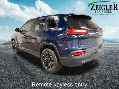 2015 Jeep Cherokee Sport Remote keyless entry