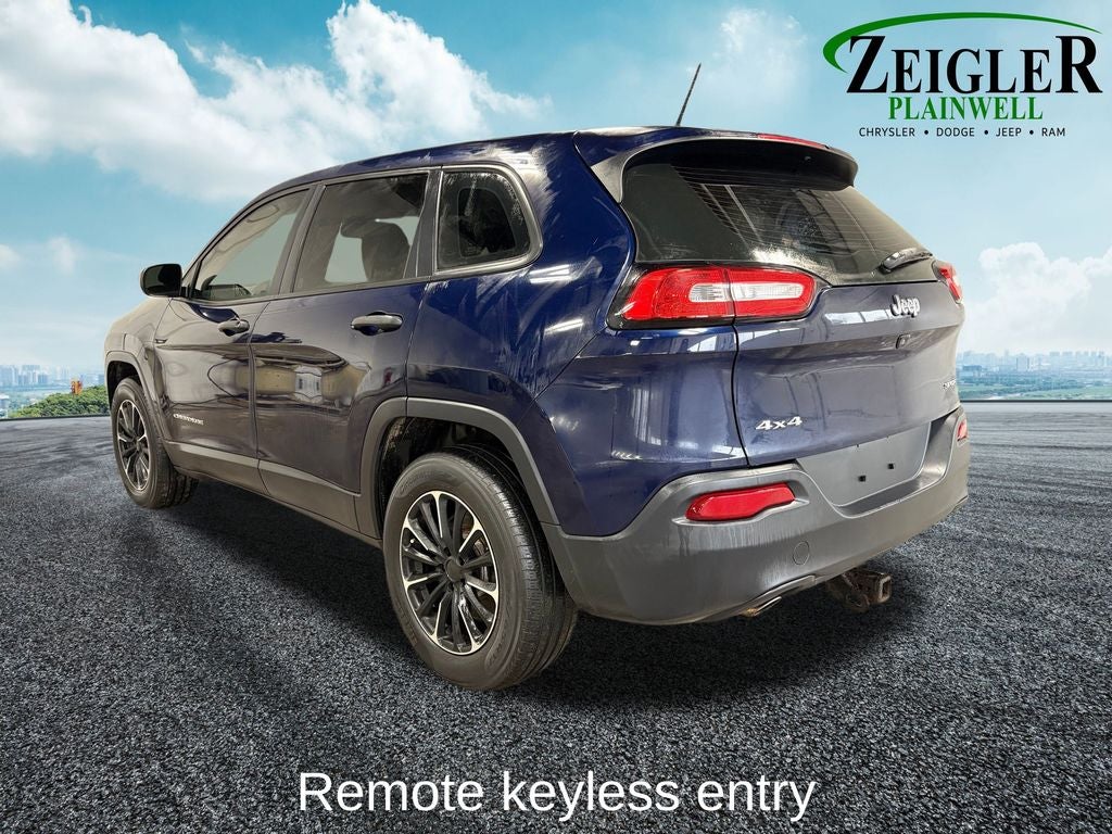2015 Jeep Cherokee Sport Remote keyless entry