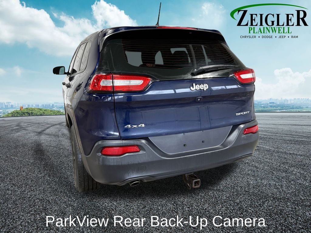 2015 Jeep Cherokee Sport Remote keyless entry