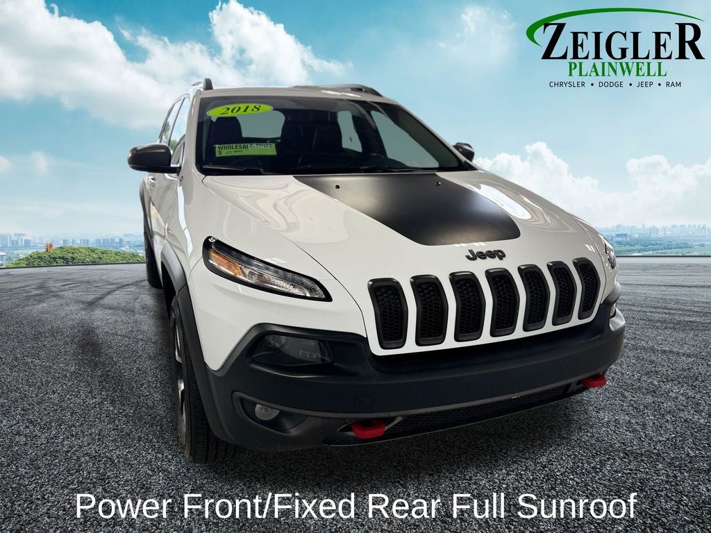 2018 Jeep Cherokee Trailhawk Sunroof