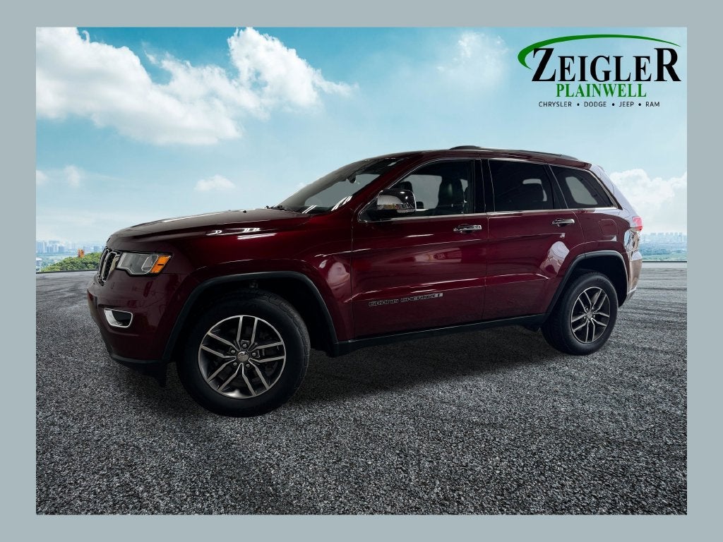 2017 Jeep Grand Cherokee Limited Power Sunroof