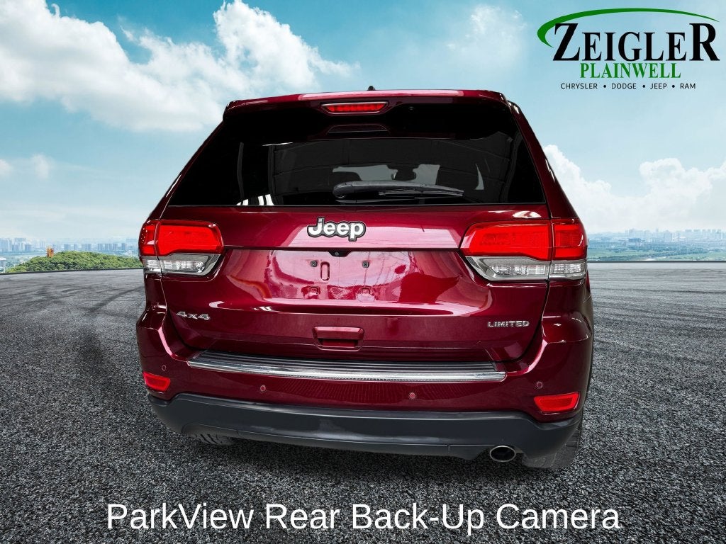 2017 Jeep Grand Cherokee Limited Power Sunroof