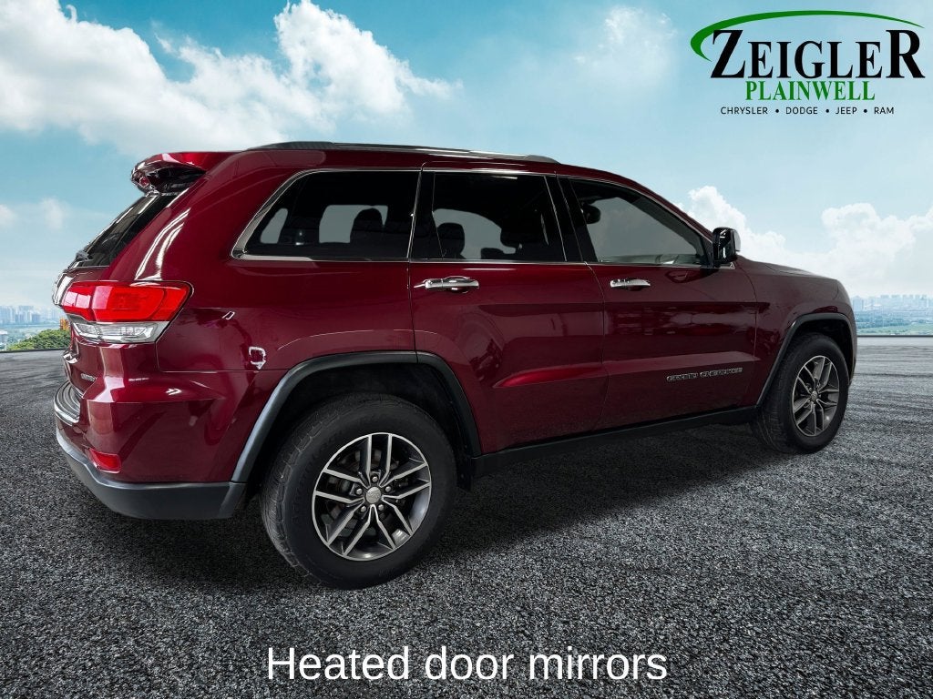2017 Jeep Grand Cherokee Limited Power Sunroof
