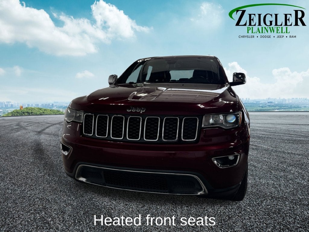 2017 Jeep Grand Cherokee Limited Power Sunroof