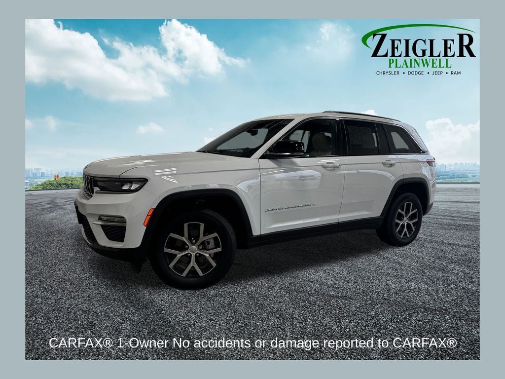 2024 Jeep Grand Cherokee Limited Dual-Pane Panoramic Sunroof