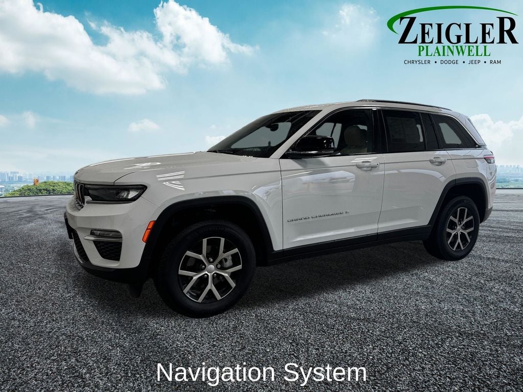 2024 Jeep Grand Cherokee Limited Dual-Pane Panoramic Sunroof