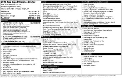 2023 Jeep Grand Cherokee Limited