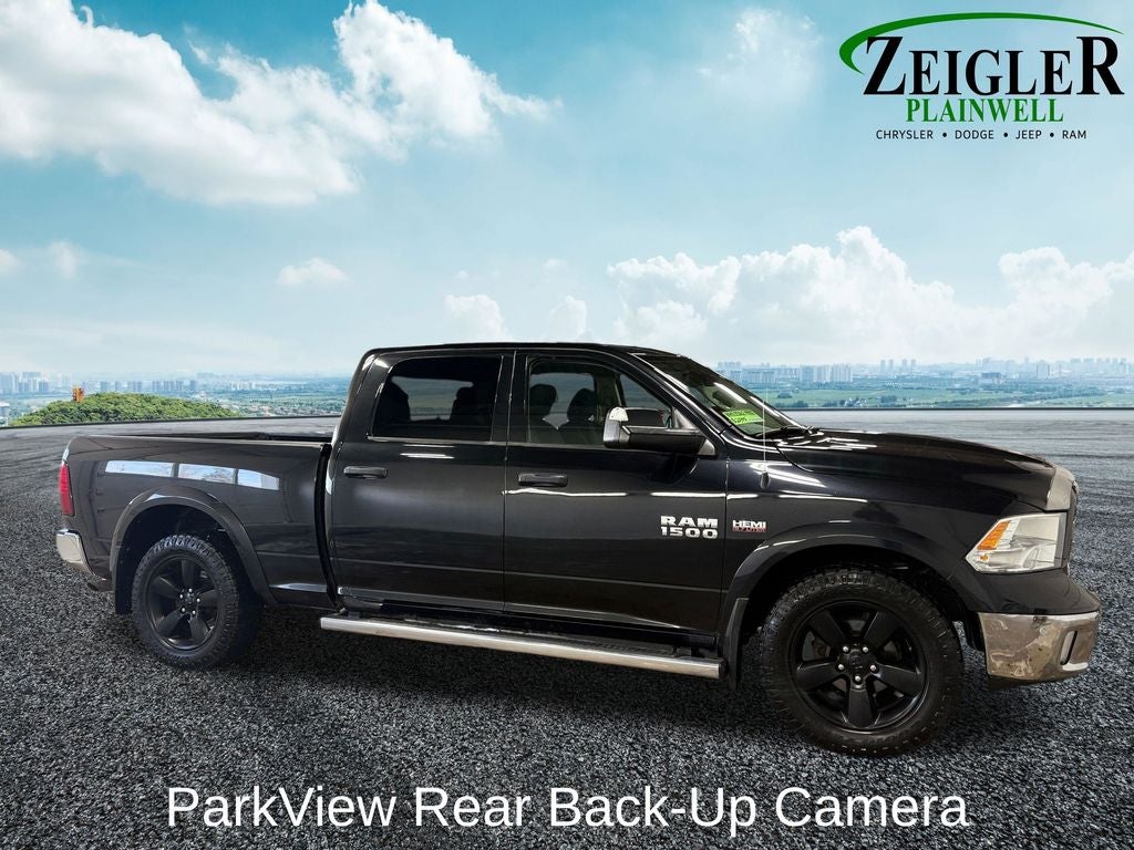 2017 RAM 1500 SLT Outdoorsman Black Out Pkg