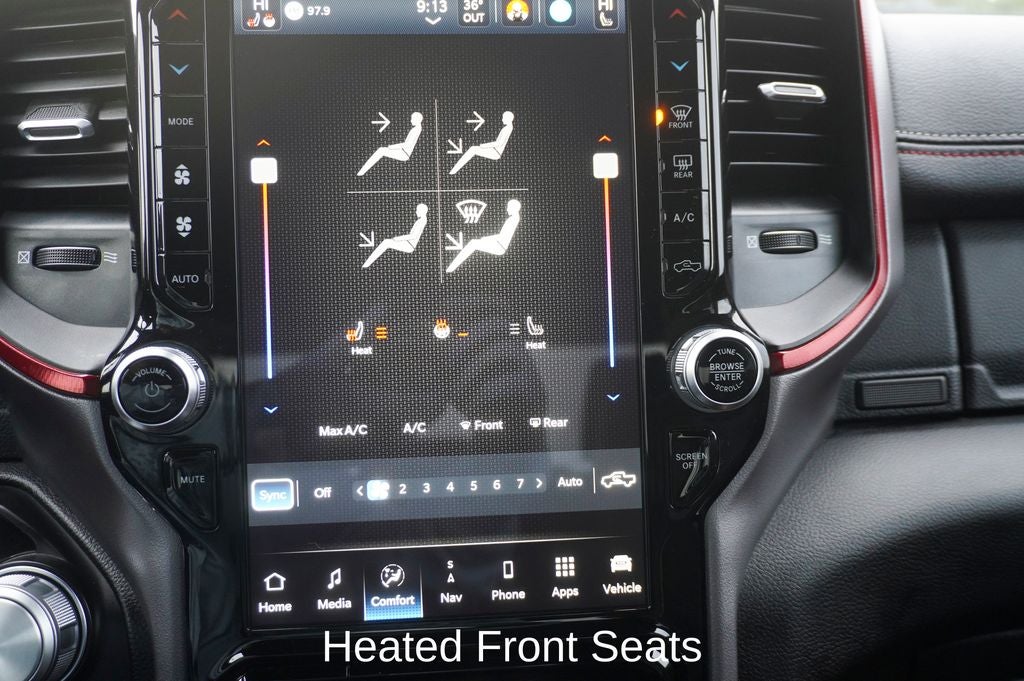 2023 RAM 1500 Rebel 12" Touchscreen Display & Apple CarPlay/Android Au