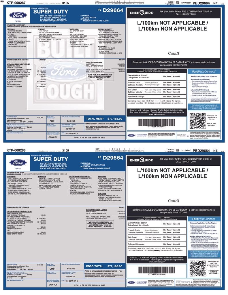2023 Ford F-250SD XLT SYNC 4