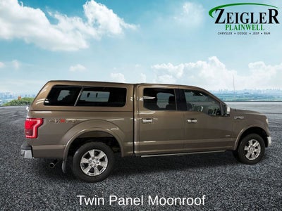 2017 Ford F-150 Lariat Twin Panel Moonroof