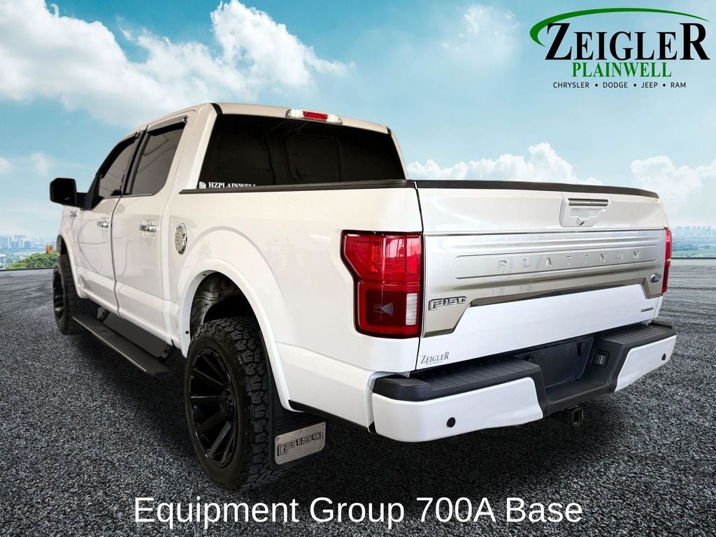 2018 Ford F-150 Platinum Technology Package
