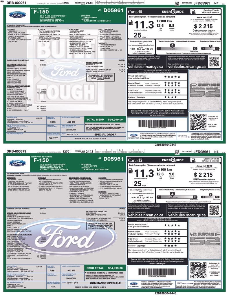 2018 Ford F-150 XLT
