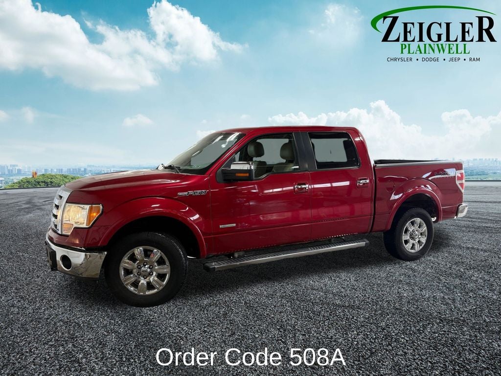 Used 2012 Ford F-150 Lariat with VIN 1FTFW1ET0CKE30332 for sale in Plainwell, MI