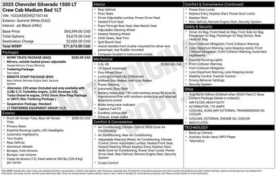 2025 Chevrolet Silverado 1500 LT Navigation System & 12.3" Multicolor Reconfigurabl