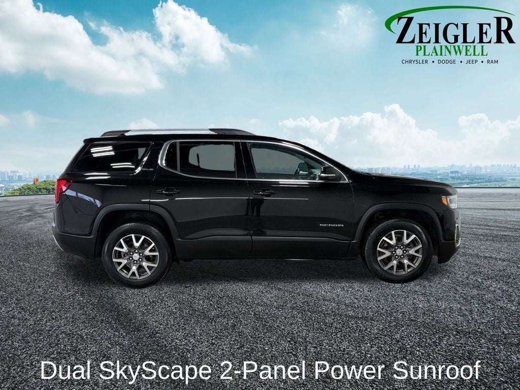 2023 GMC Acadia SLE Dual SkyScape 2-Panel Power Sunroof