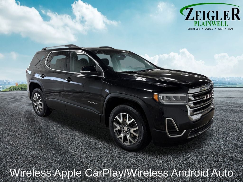 2023 GMC Acadia SLE Dual SkyScape 2-Panel Power Sunroof