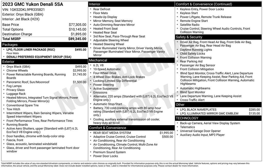 2023 GMC Yukon Denali