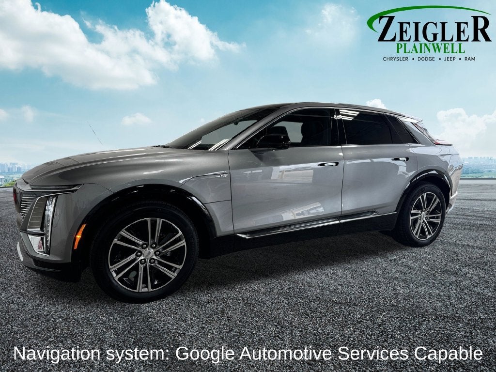 Used 2025 Cadillac LYRIQ Luxury 1 with VIN 1GYKPNRL3SZ315642 for sale in Plainwell, MI
