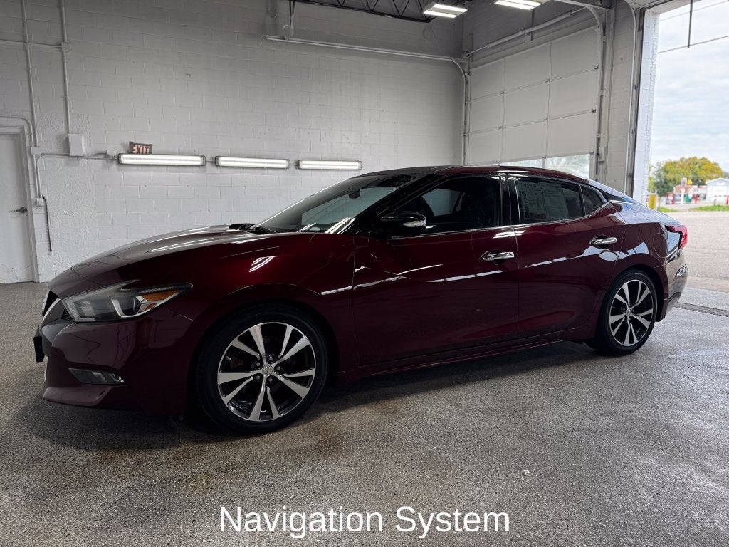 Used 2017 Nissan Maxima Platinum with VIN 1N4AA6AP5HC388813 for sale in Plainwell, MI