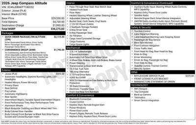 2026 Jeep Compass Latitude