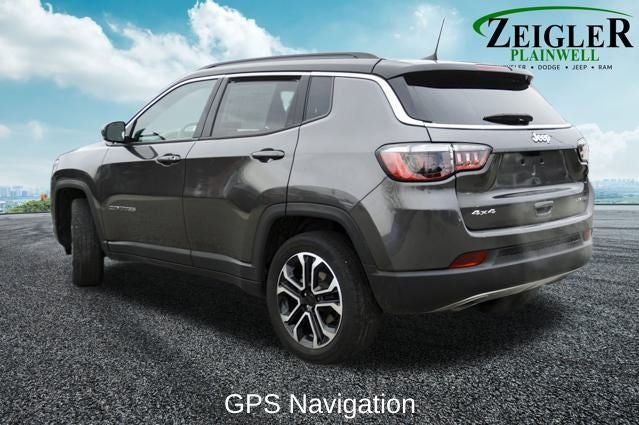 2023 Jeep Compass Limited Apple CarPlay/Android Auto & 360 Surround View Cam