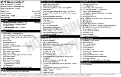 2018 Dodge Journey GT