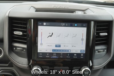 2023 RAM 3500 Tradesman Navigation System & ParkView Rear Back-Up Camera